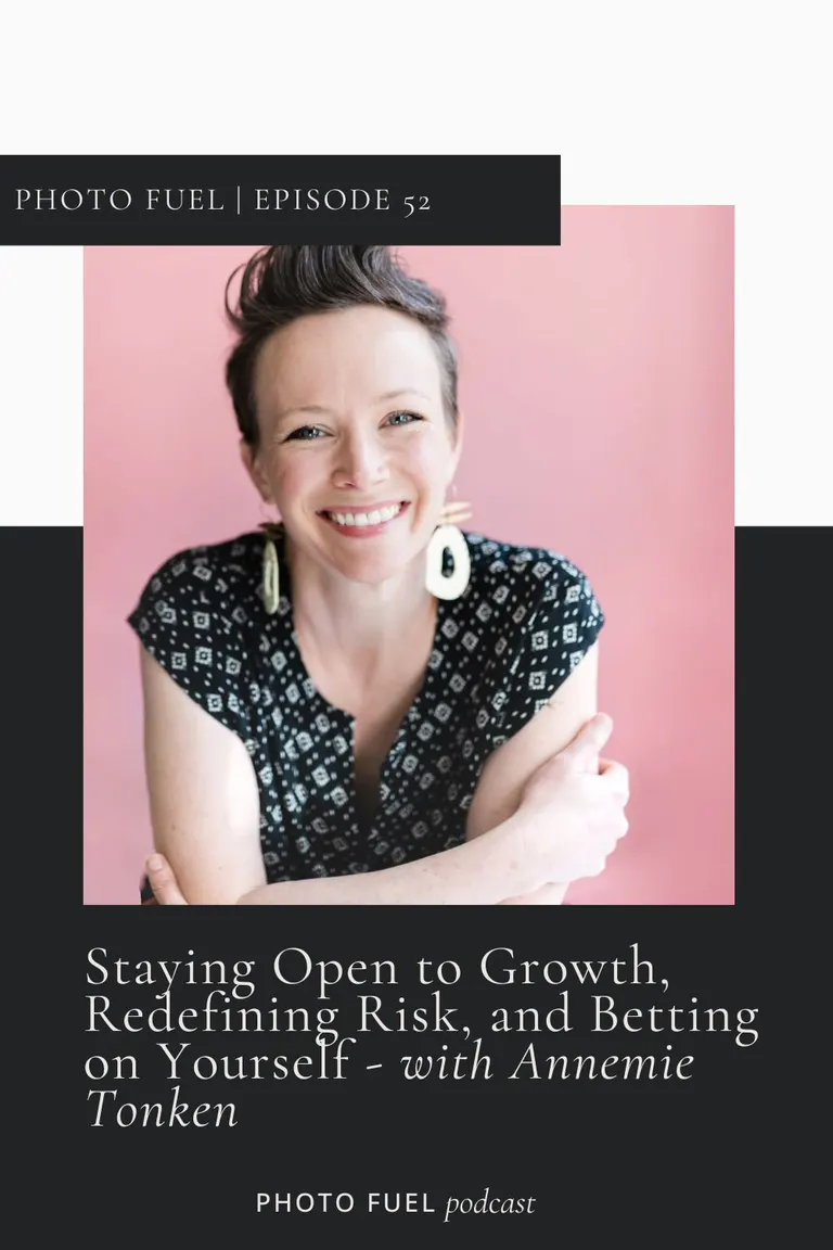 podcast with Annemie Tonken about photography business growth and sustainability