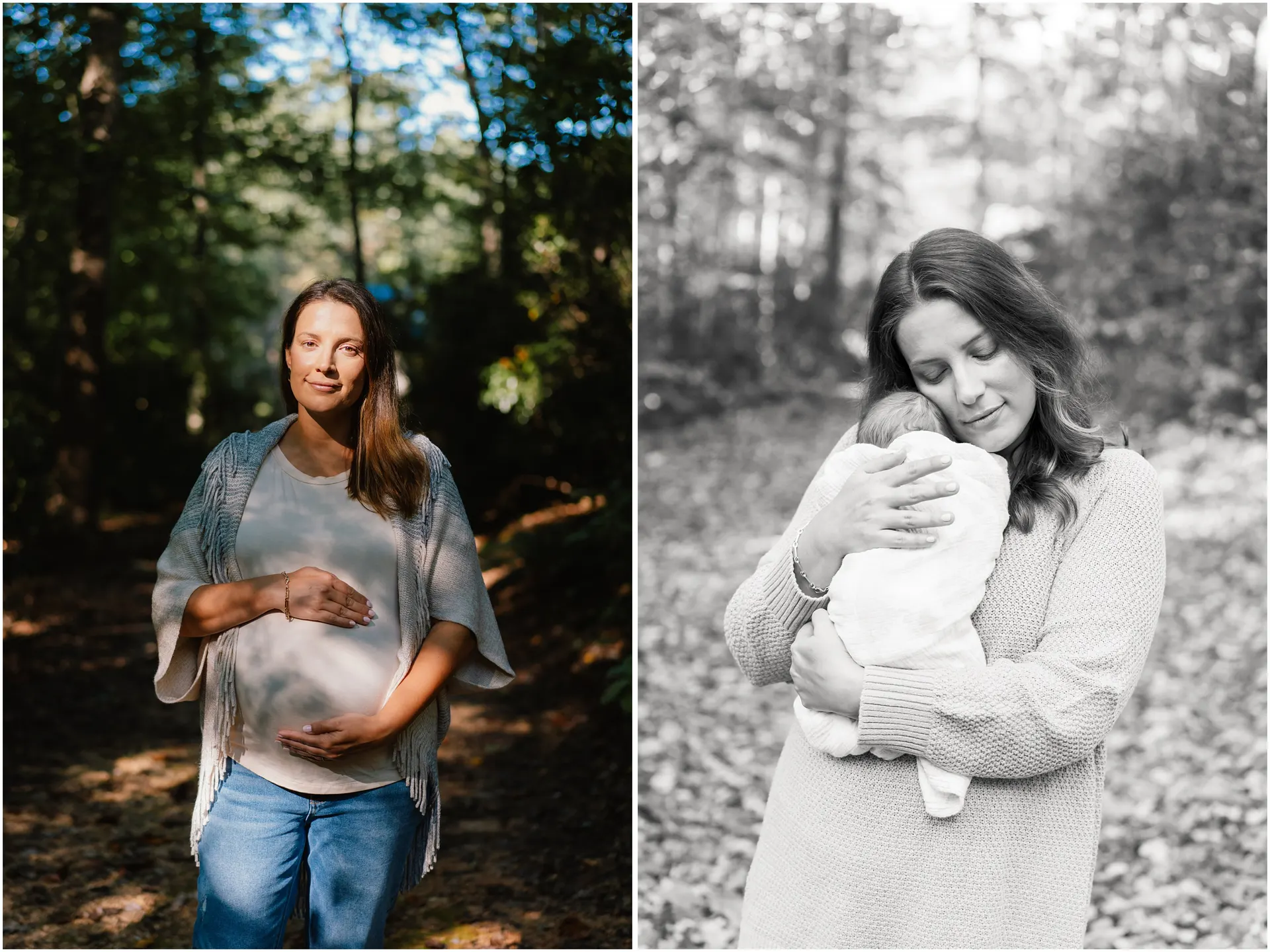 maternity and newborn photos in Charlottesville