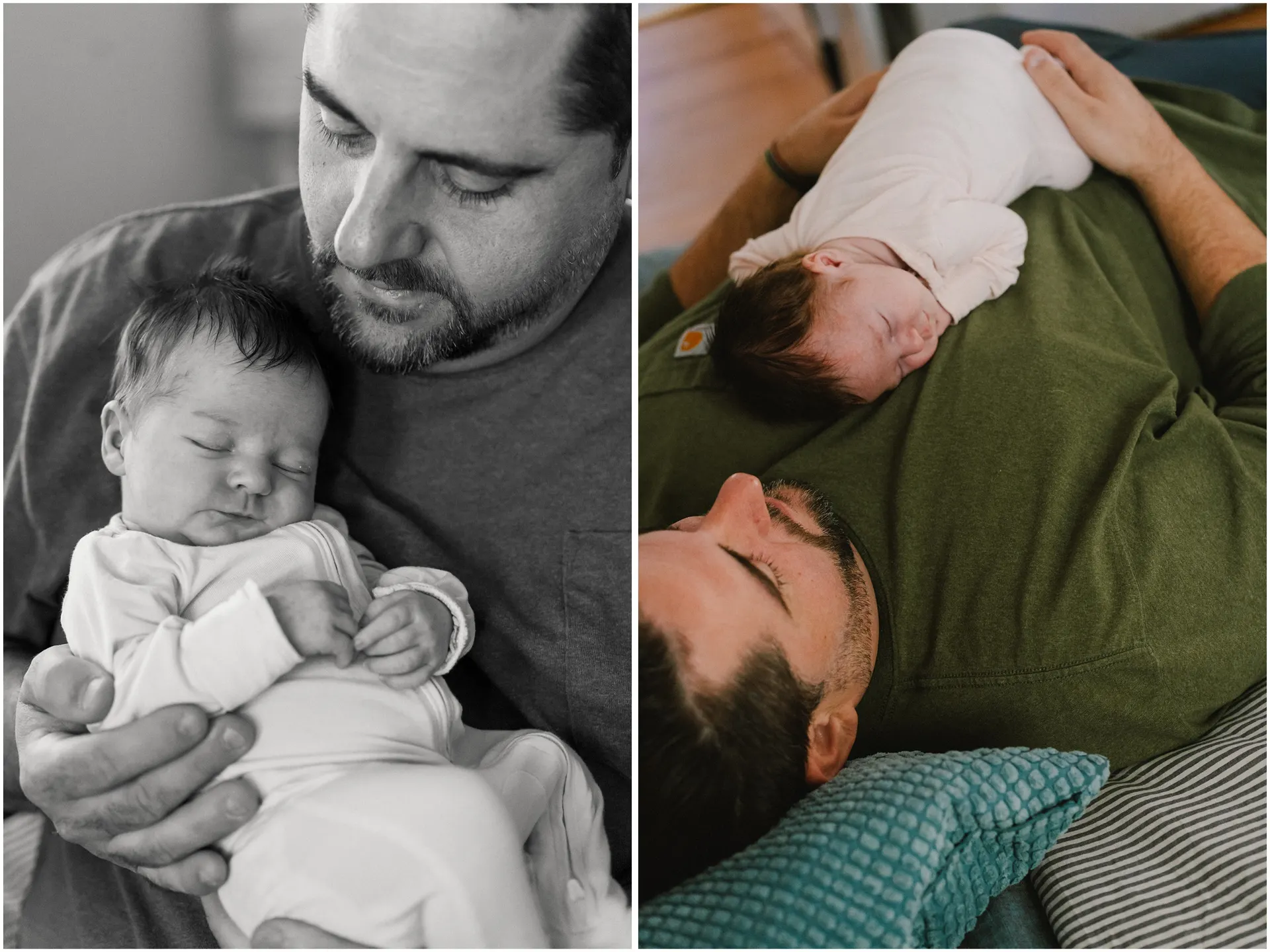 Winter newborn photos in Richmond, VA