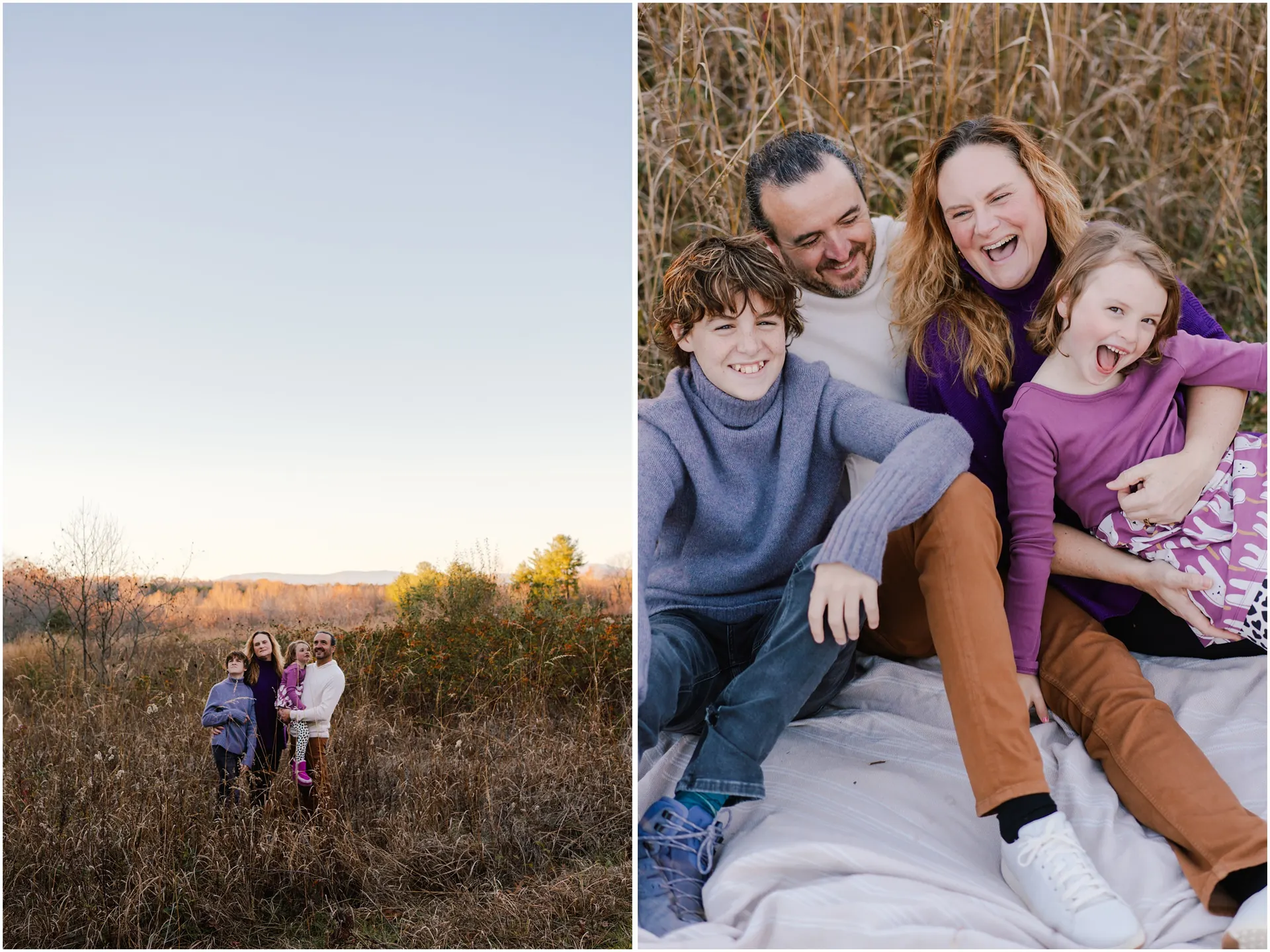 Favorite locations for family photos in Charlottesville