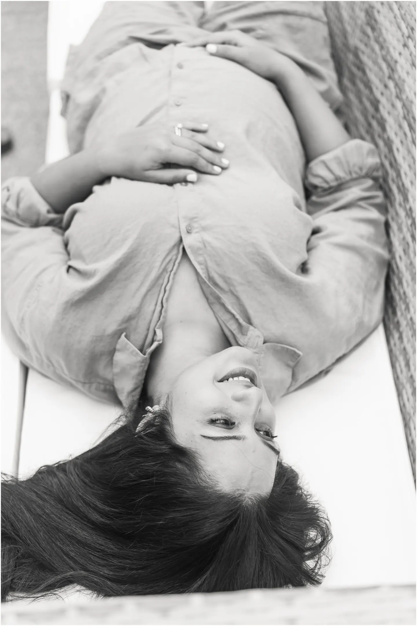 charlottesville va maternity photos at home