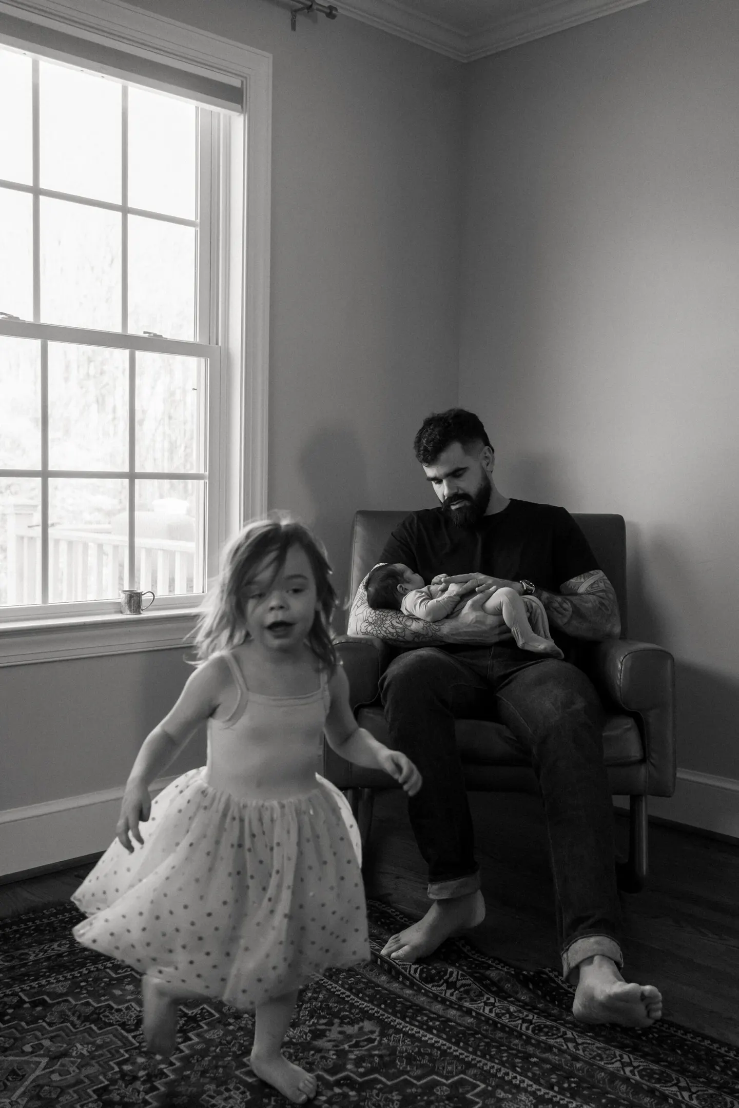 Charlottesville Newborn Photos at Home