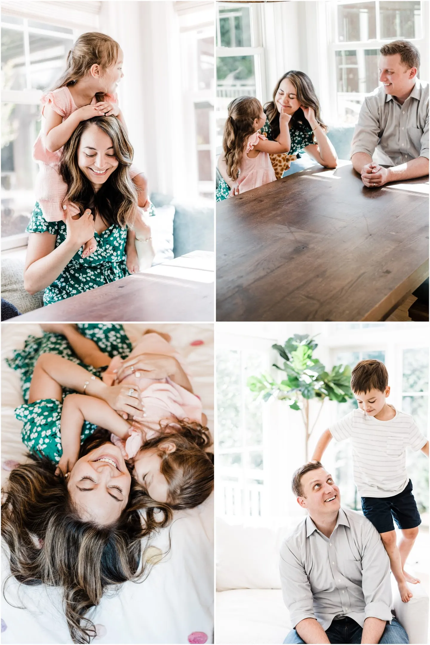 How to photograph families in any home