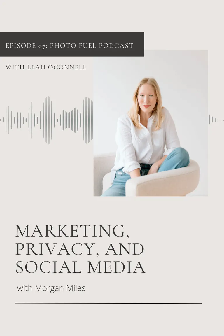 marketing for family photographers, privacy and social media