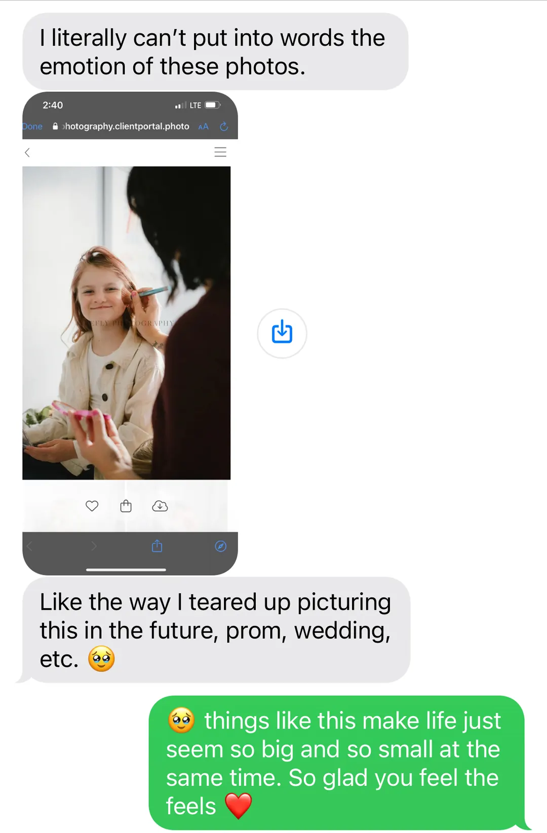 Is it possible? Family photos in a dark, small home