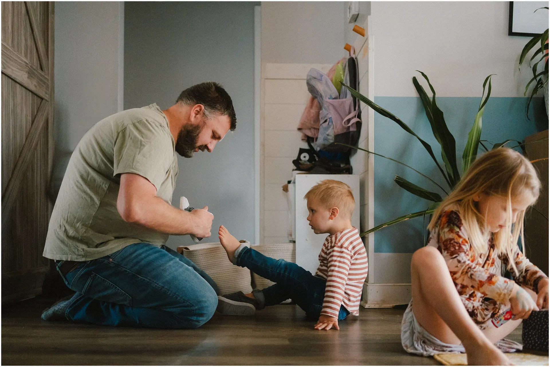 Is it possible? Family photos in a dark, small home