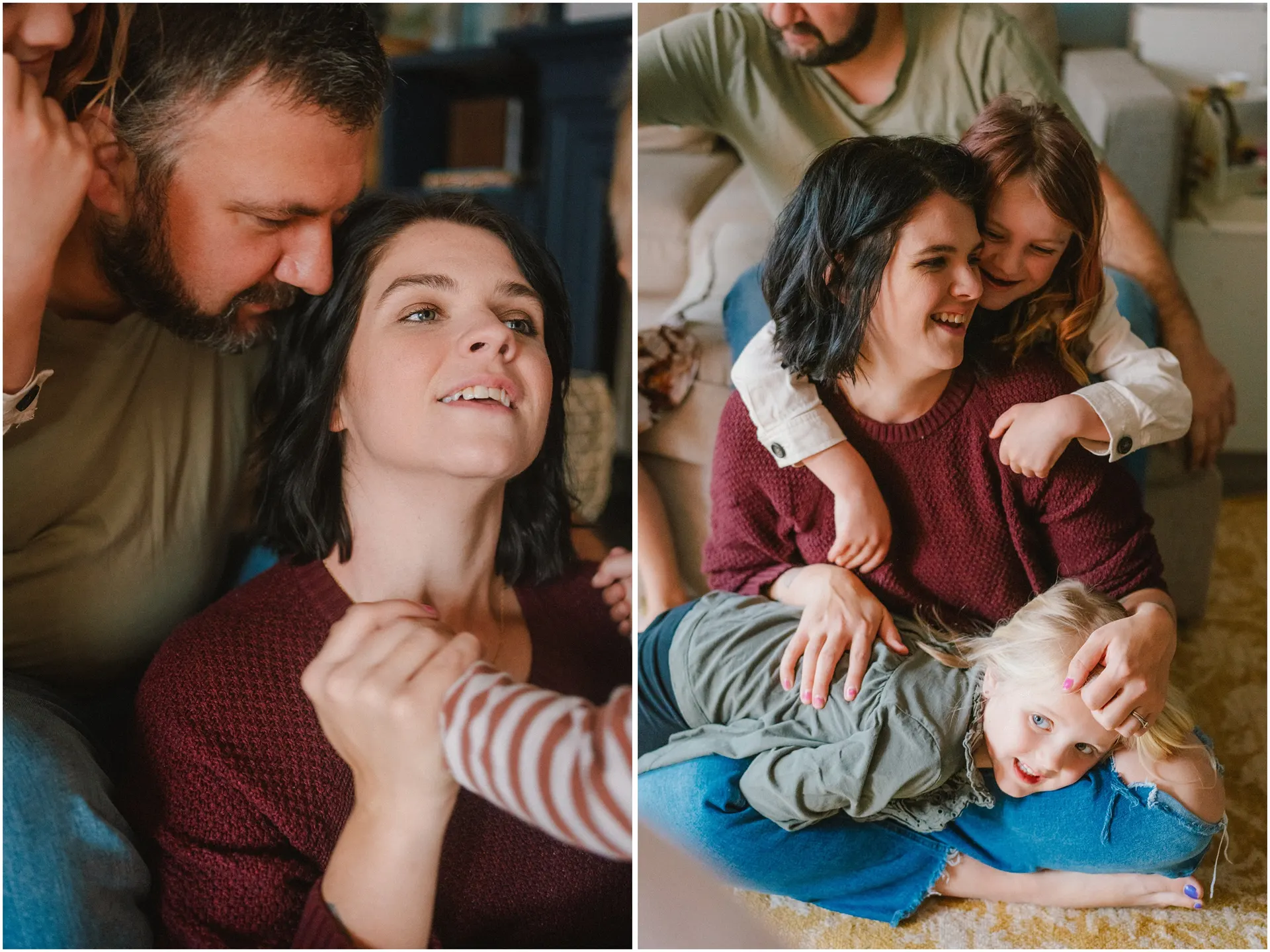 Is it possible? Family photos in a dark, small home