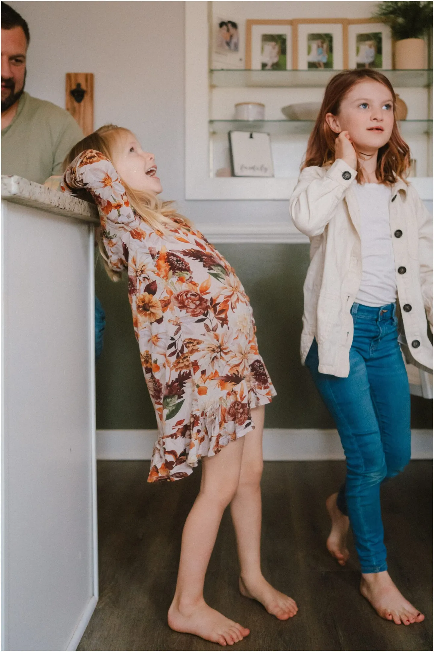 Is it possible? Family photos in a dark, small home