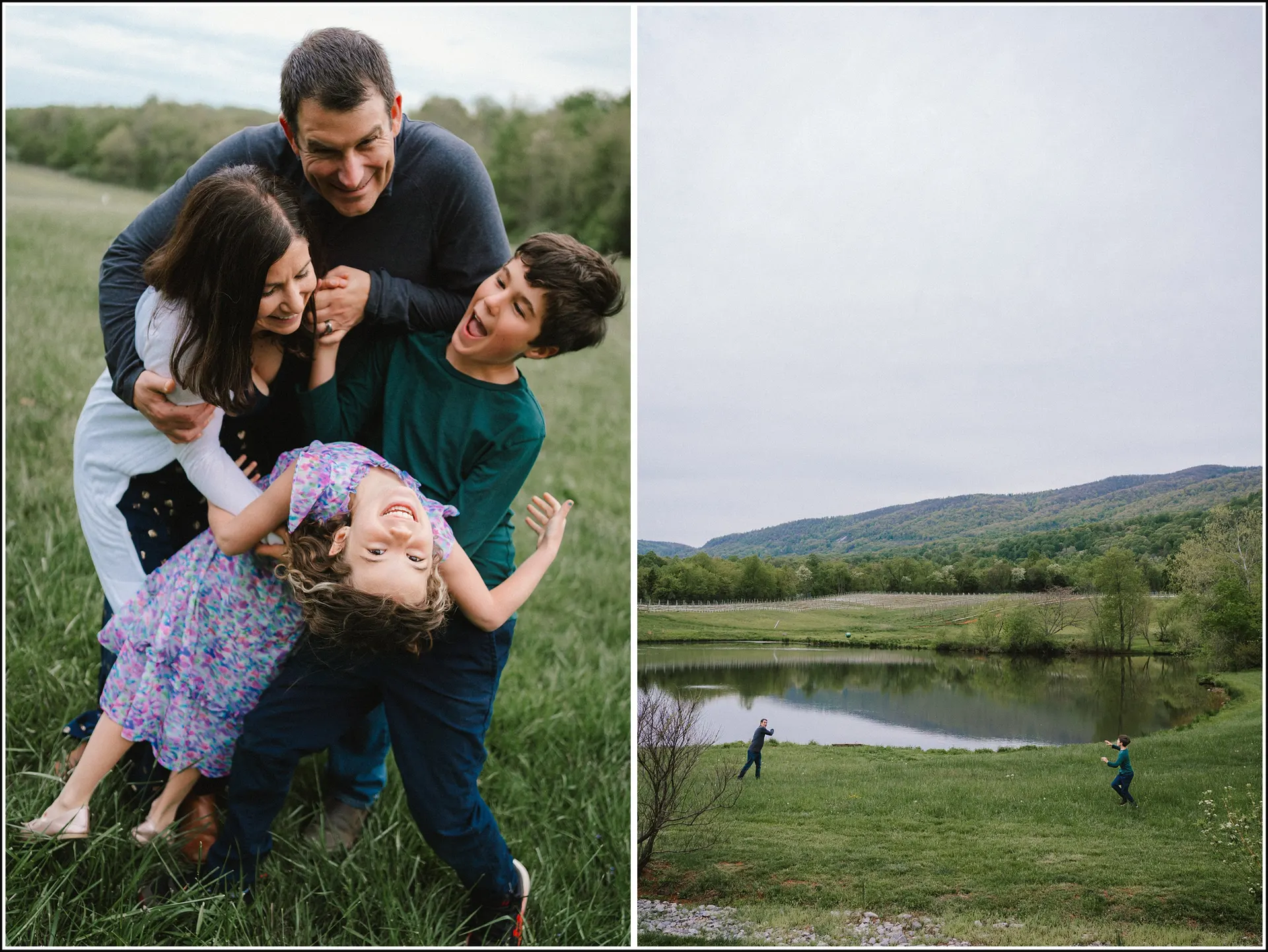 My Favorite Locations for Spring Family Photos in Charlottesville