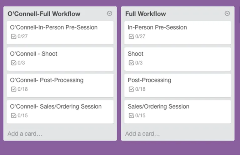 How I Use Trello For My Photography Business