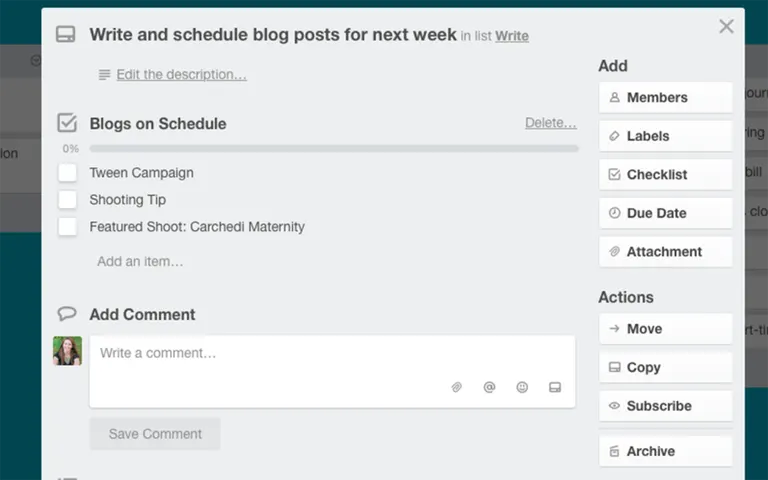 How I Use Trello For My Photography Business