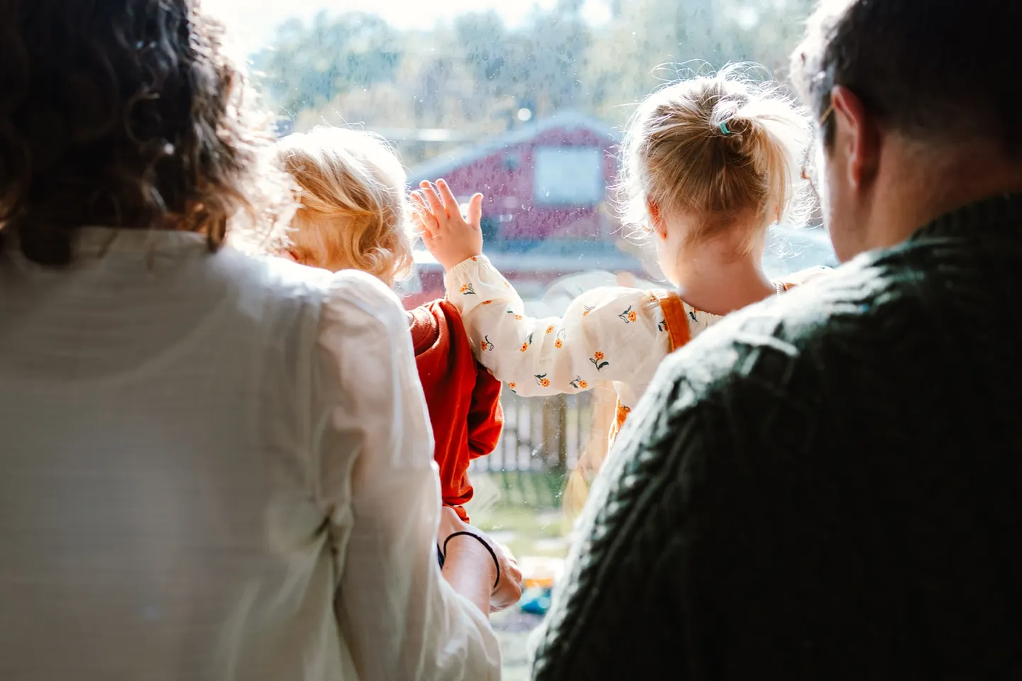 Featured | A home session with four year old and triplets