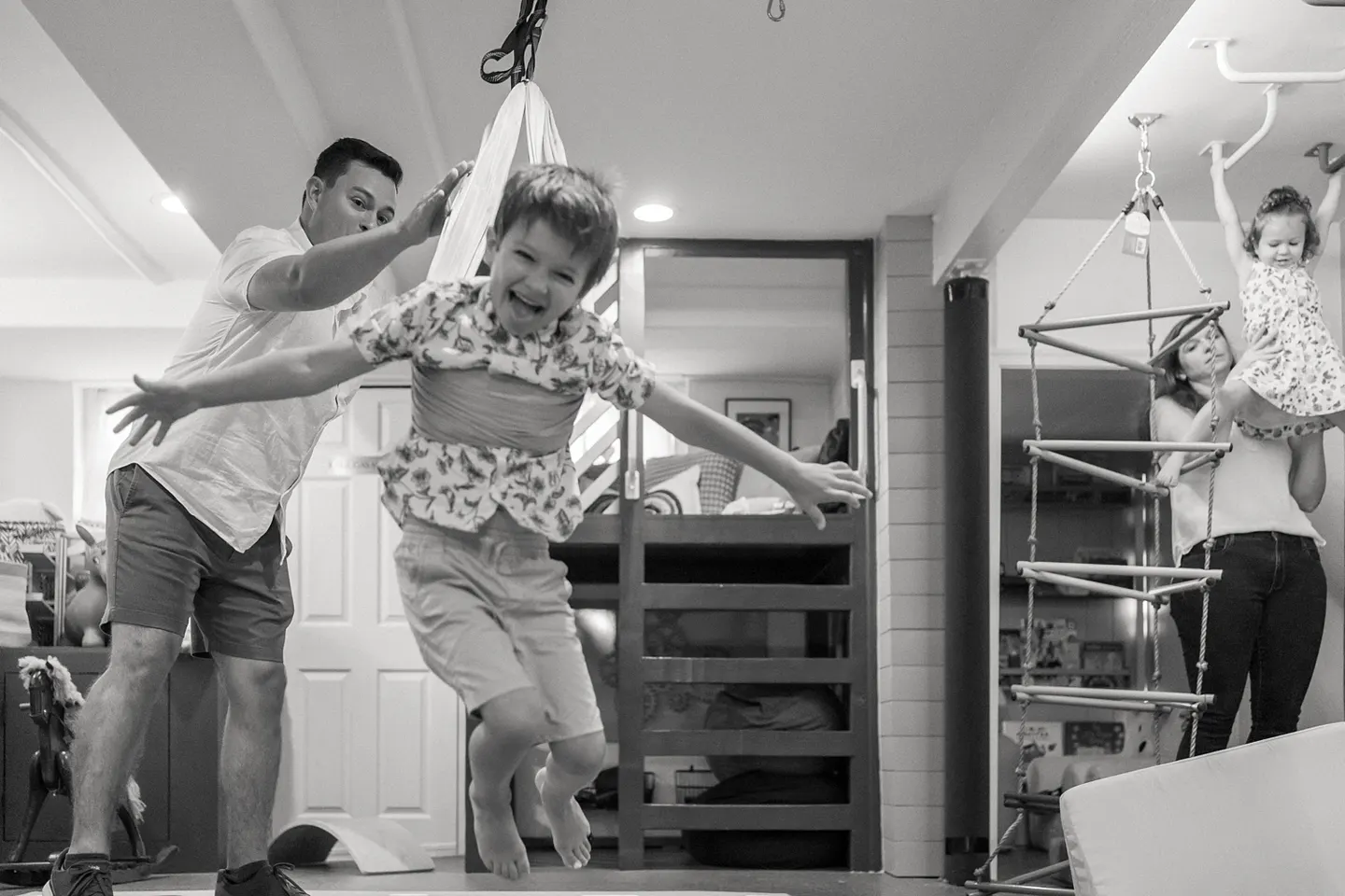 playroom family photos, family photographer