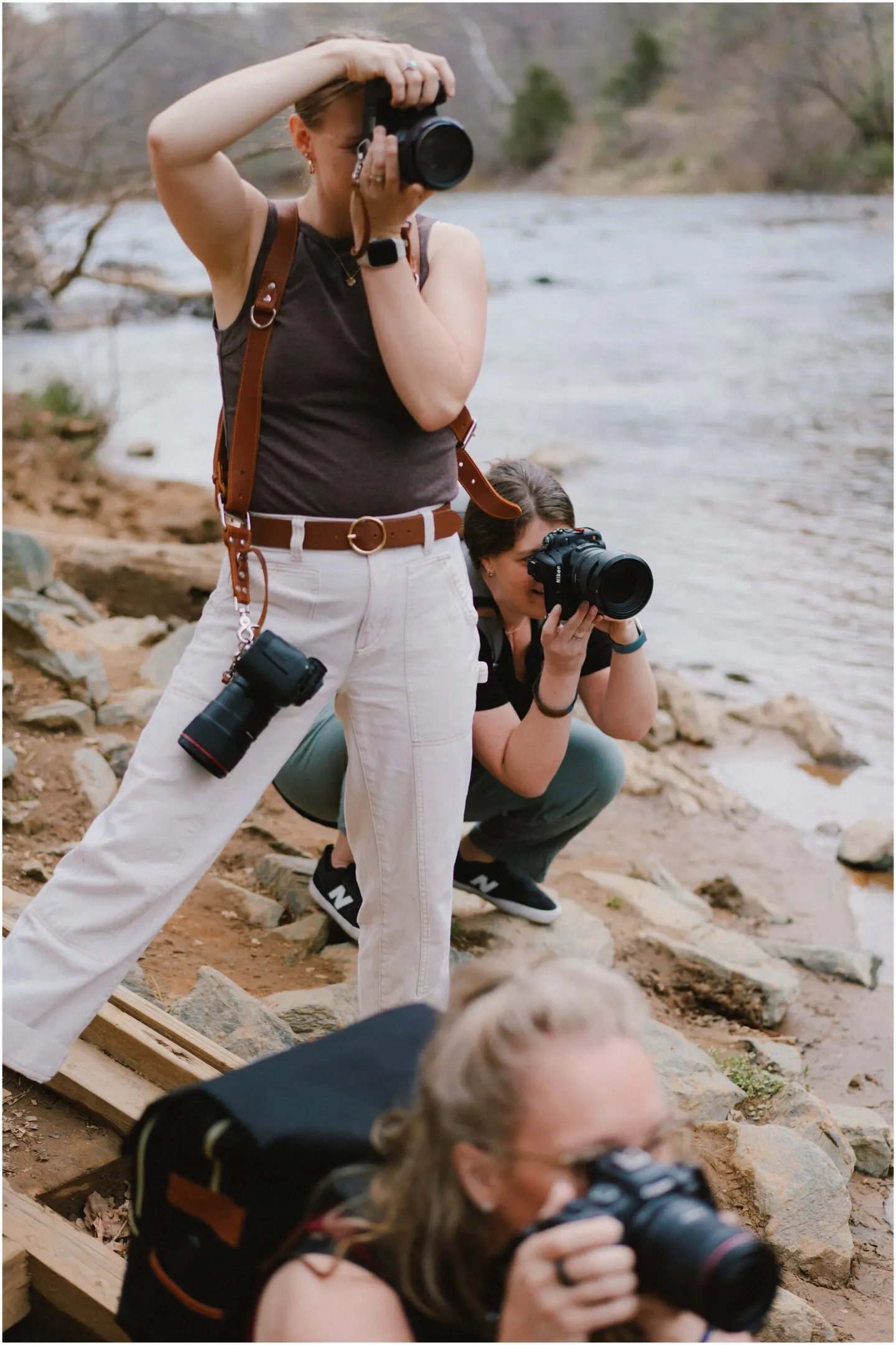 behind the scenes of hosting a family photography retreat and mastermind