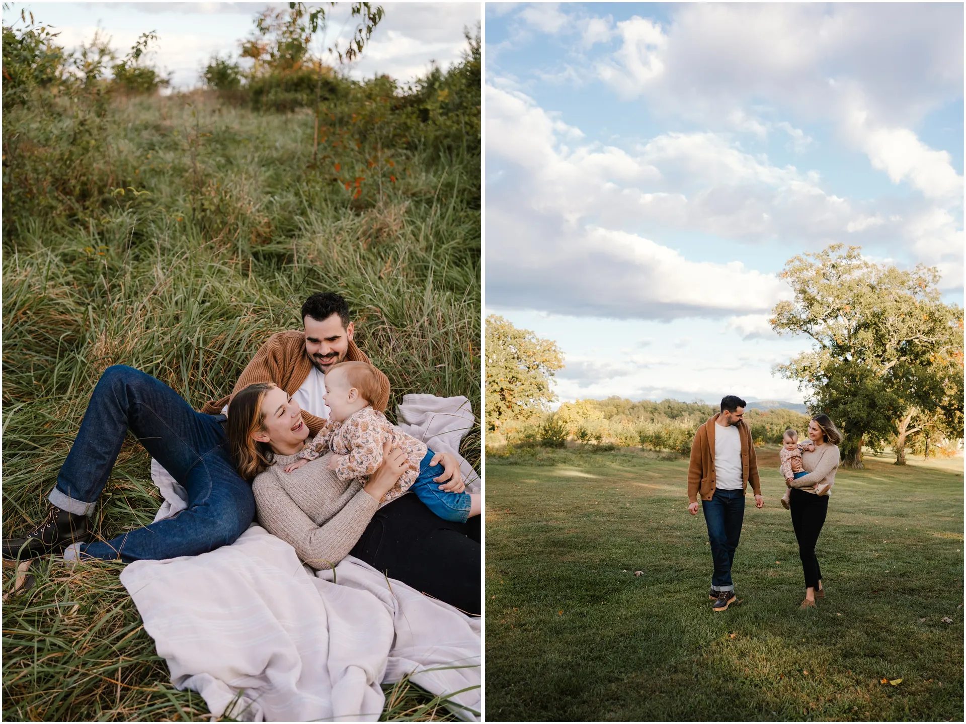 Favorite locations for family photos in Charlottesville