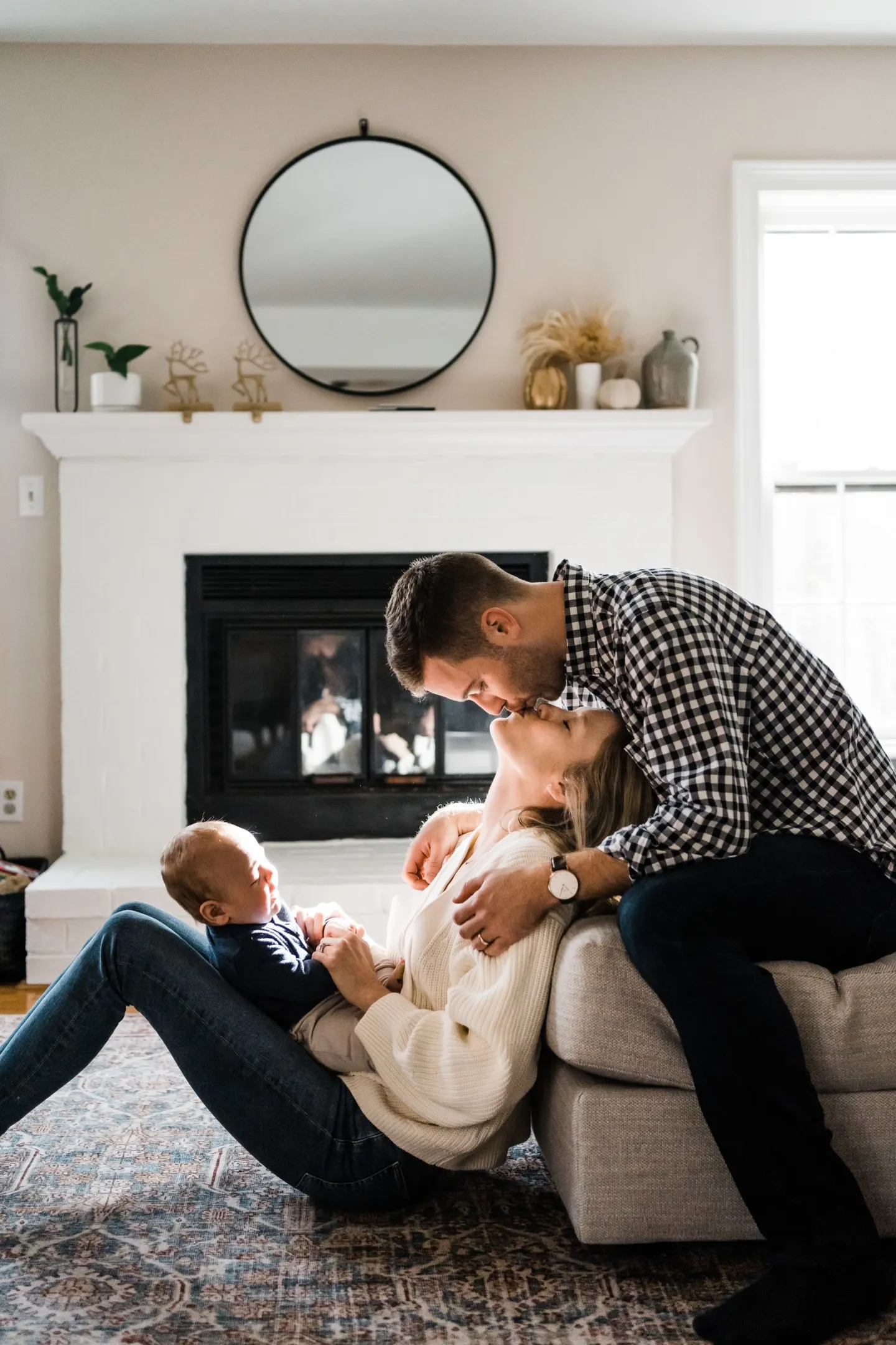 tips for in home fall family photos