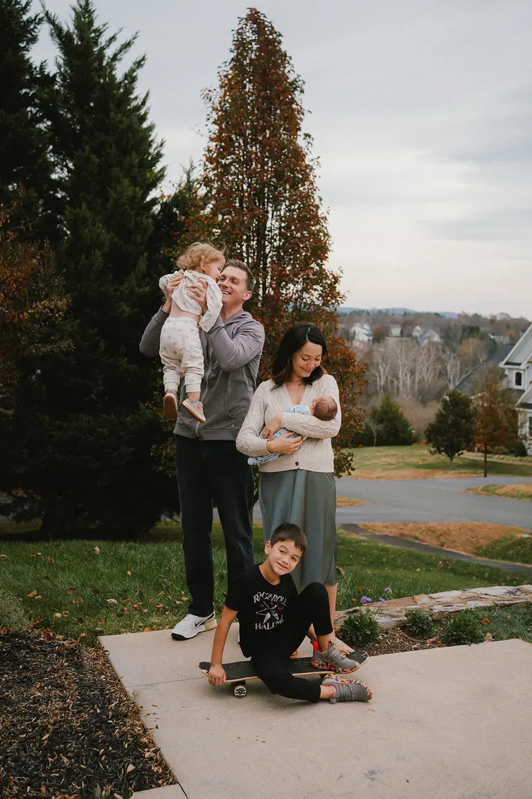 Newborn Photos with Three Brothers | Charlottesville Newborn Photographer
