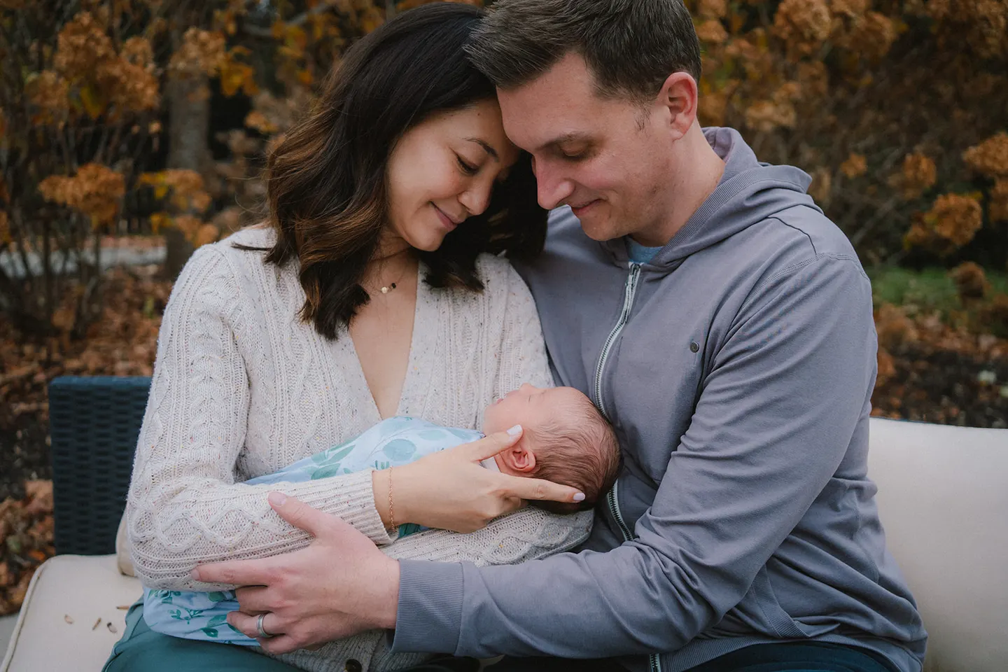 Newborn Photos with Three Brothers | Charlottesville Newborn Photographer