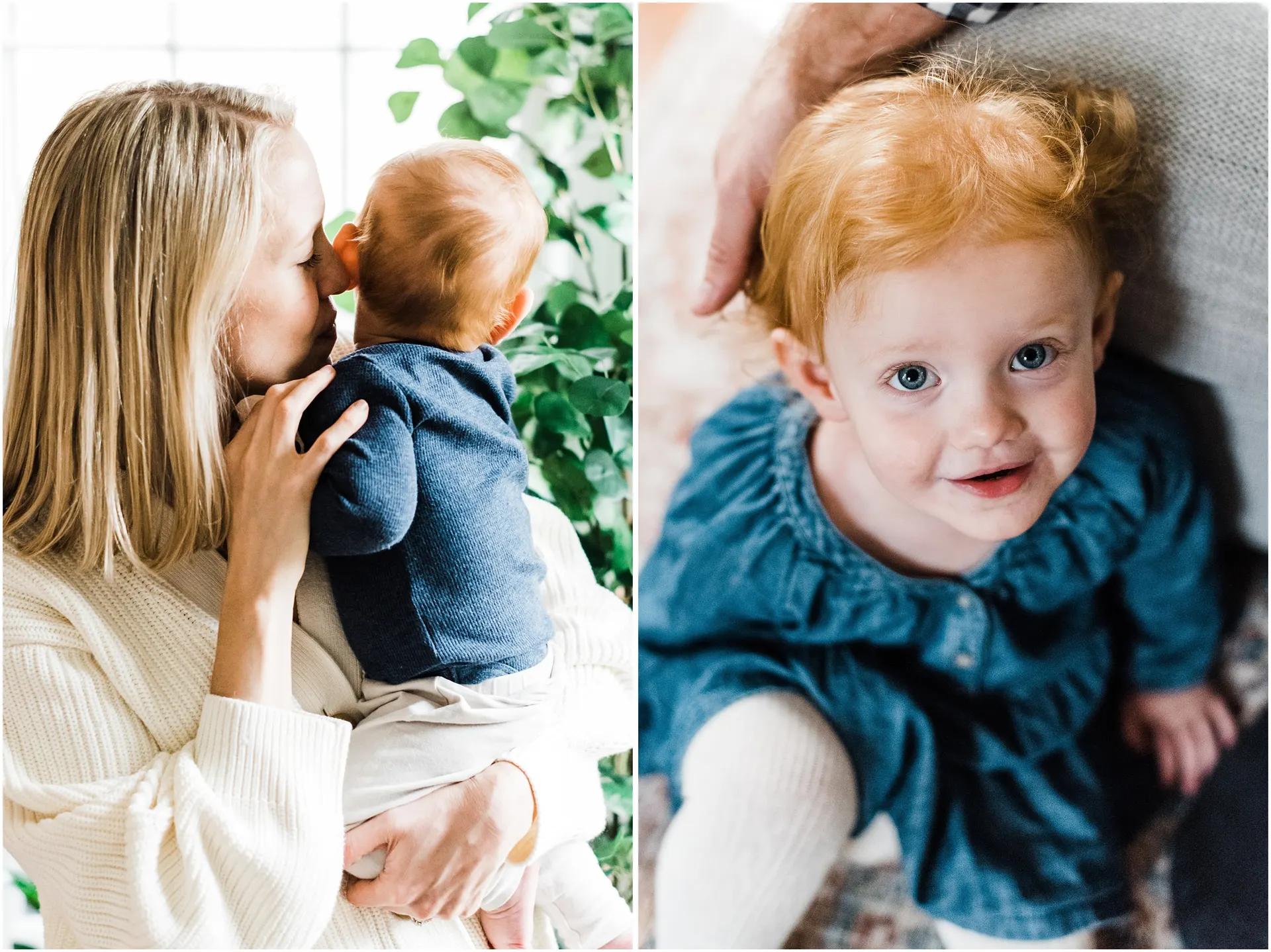 4 Tips for lifestyle newborn photos with 2 under 2