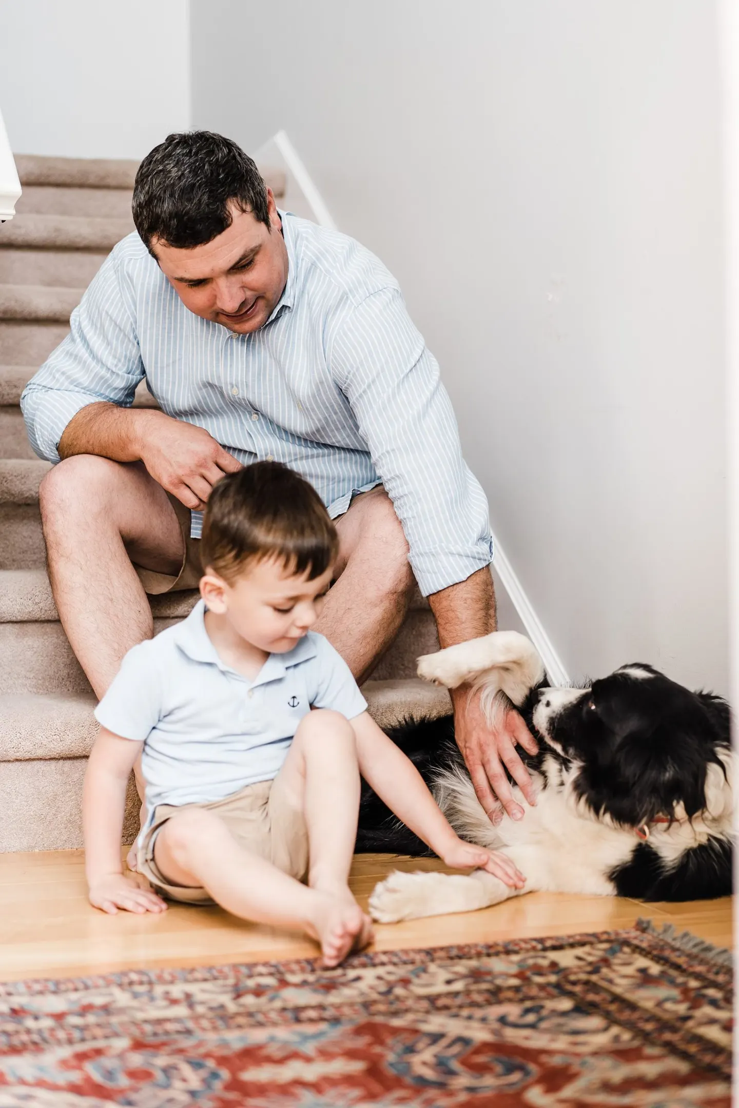 Summer lifestyle newborn photos at home | Charlottesville, VA