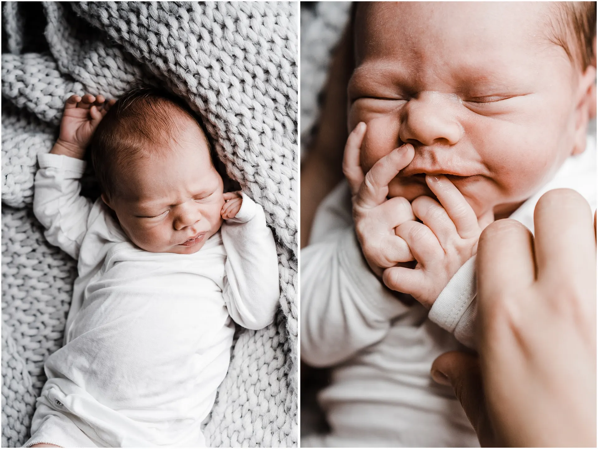 Summer lifestyle newborn photos at home | Charlottesville, VA