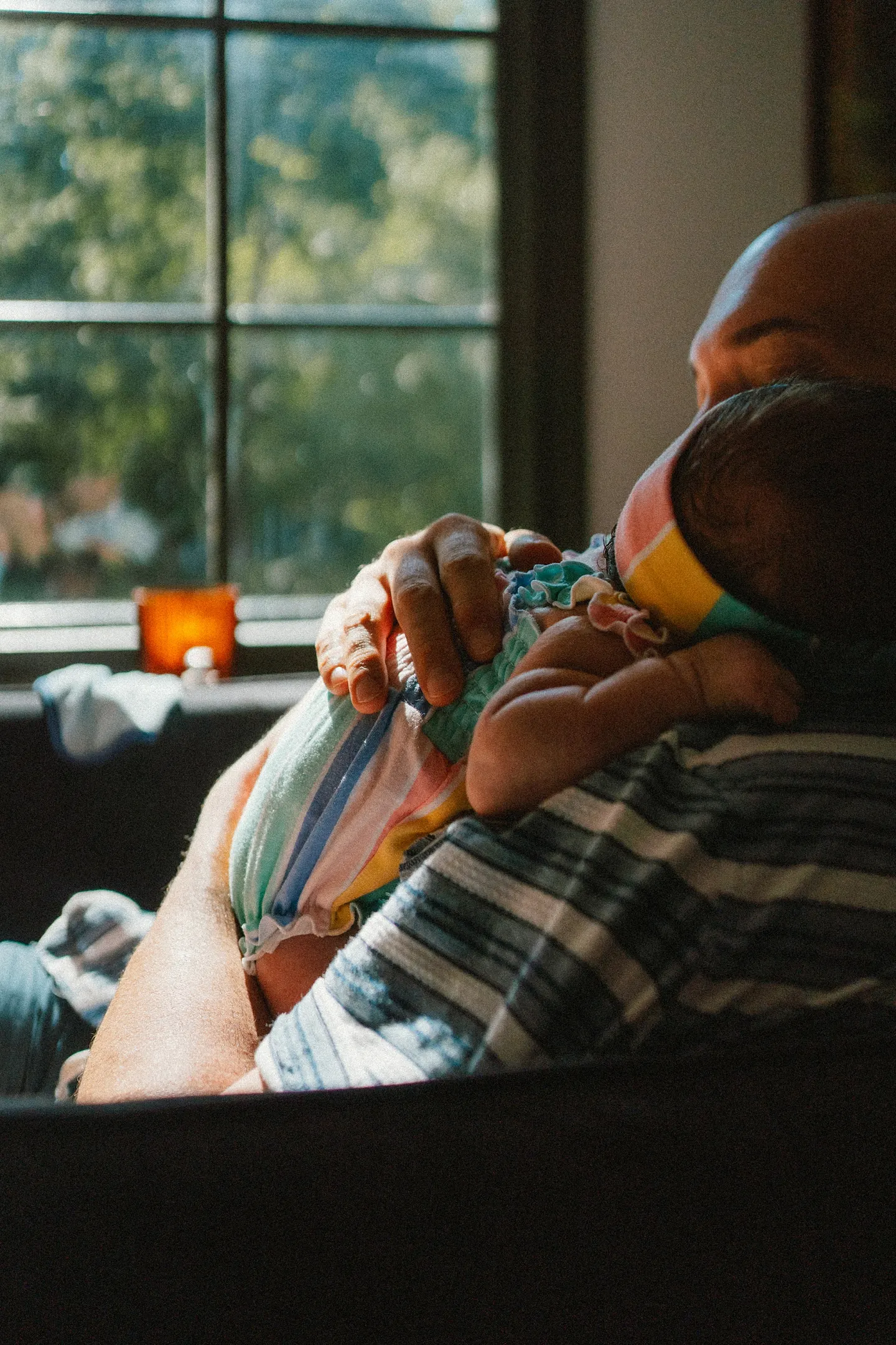 Natural Newborn Photos with Two Dads