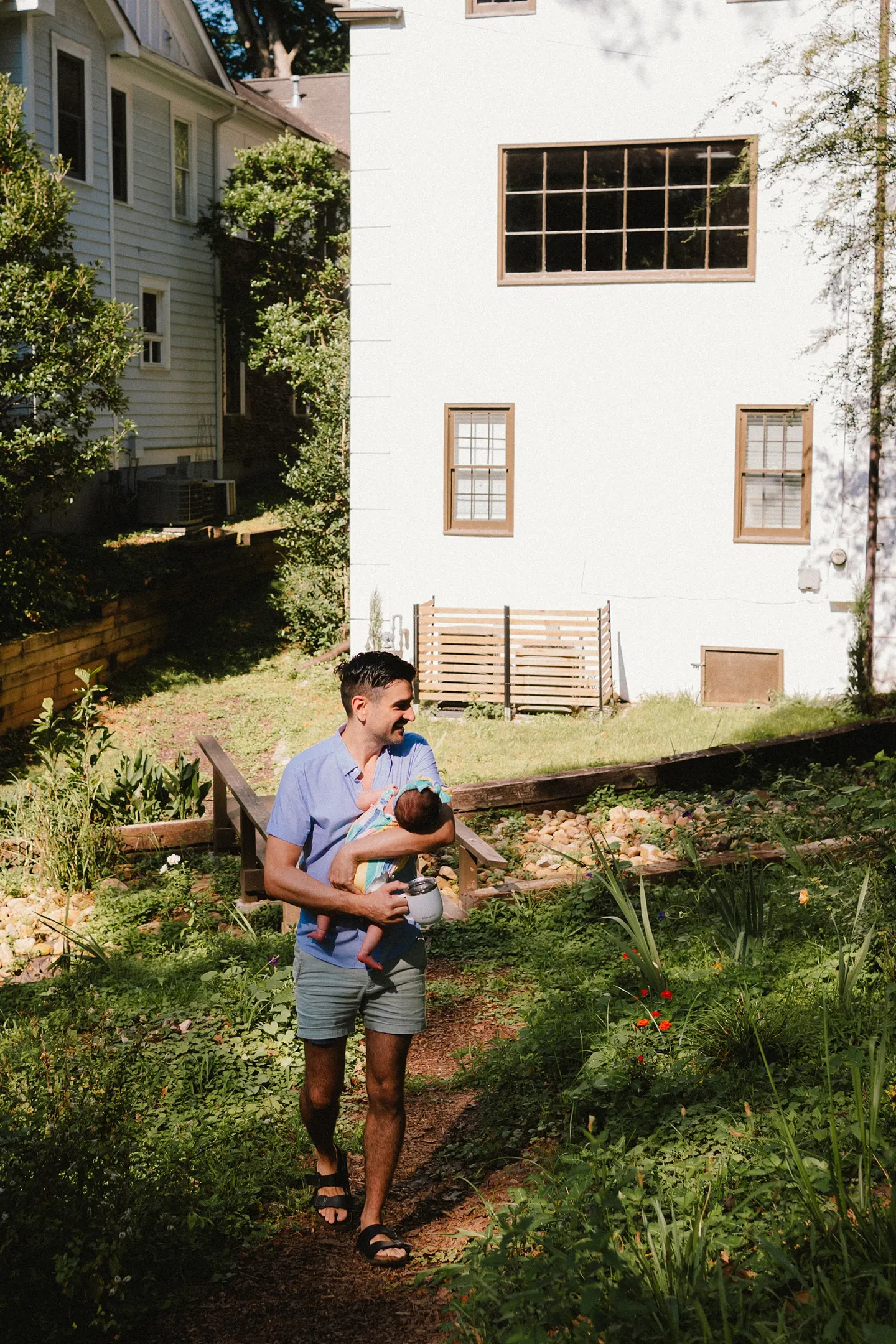 Natural Newborn Photos with Two Dads
