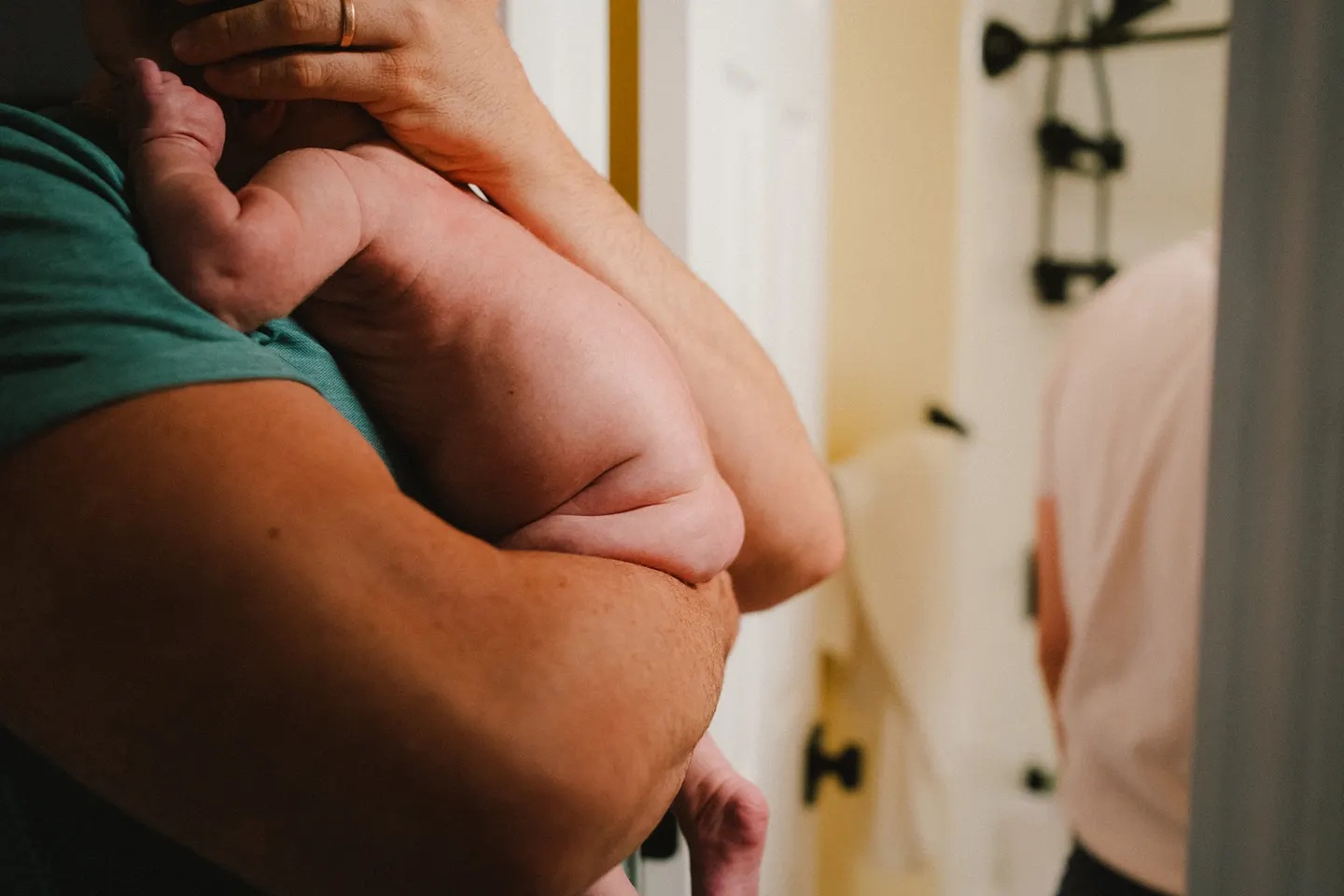 Natural Newborn Photos with Two Dads