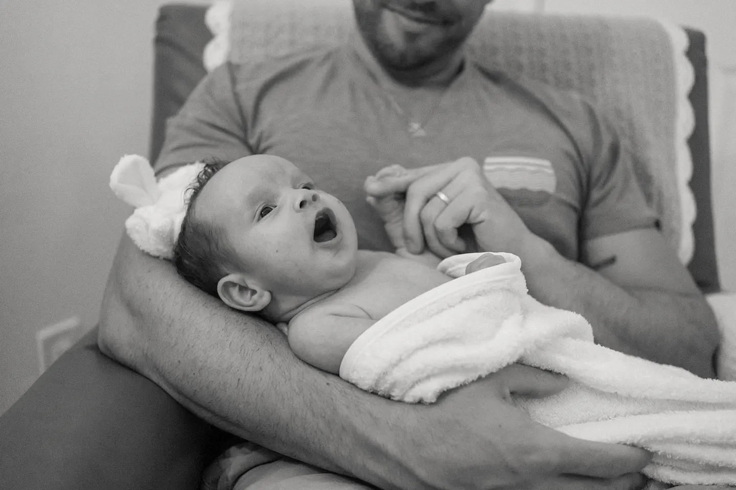 Natural Newborn Photos with Two Dads