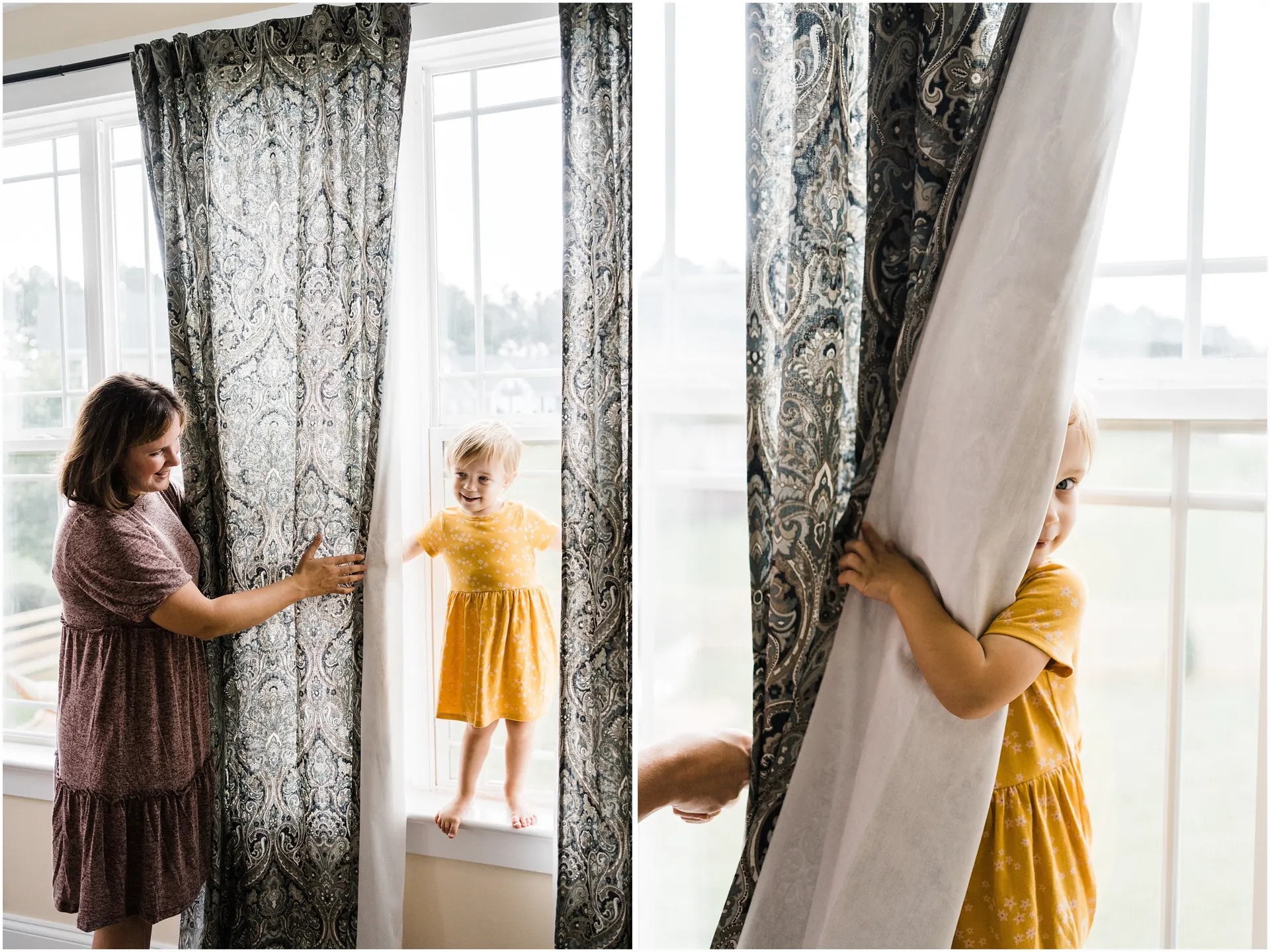 The magic of playful family photos at home