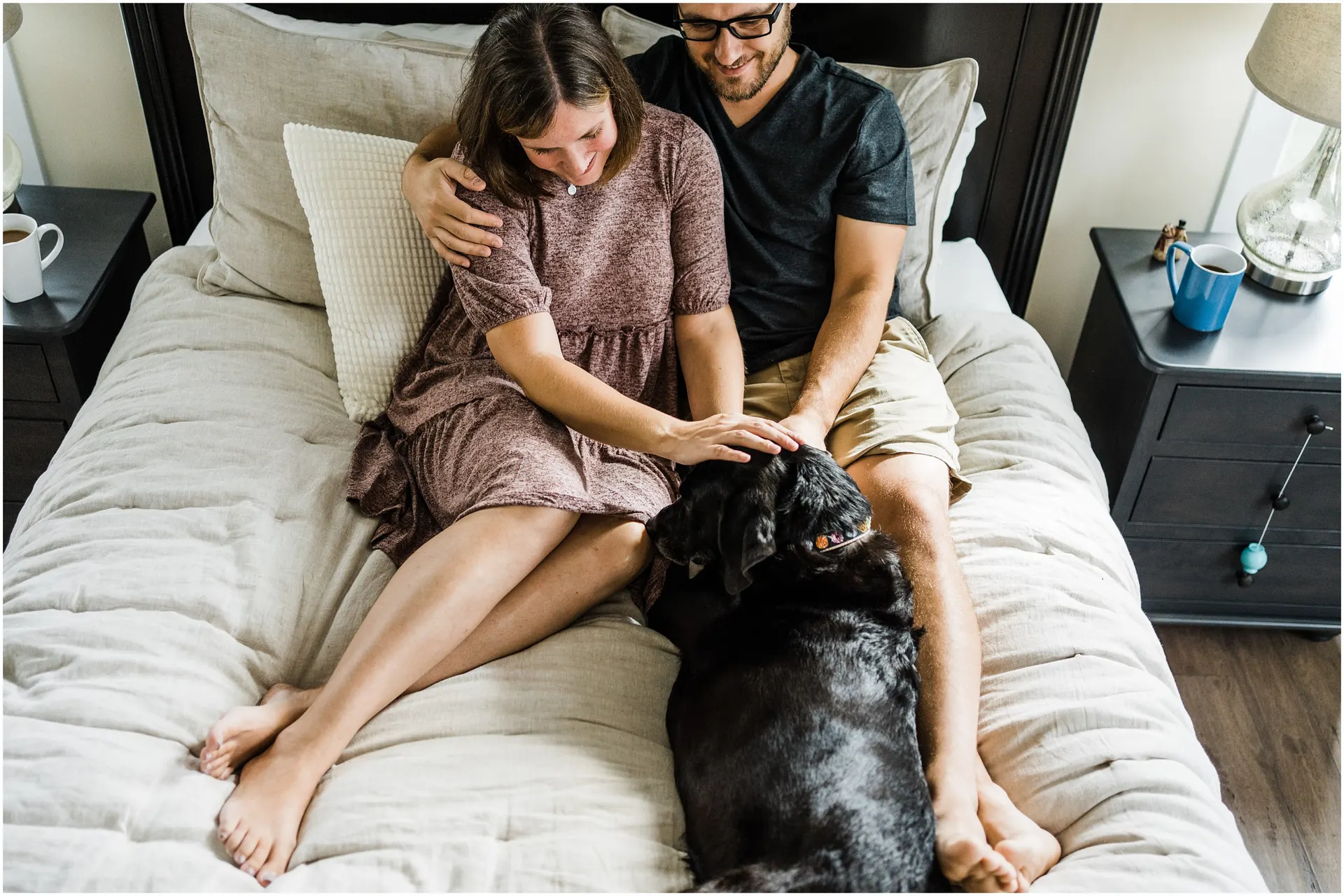 The magic of playful family photos at home
