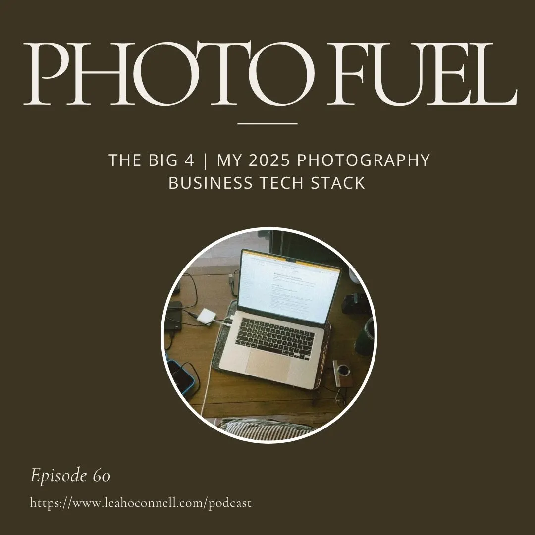podcast episode on software and tool recommendations for family photographers