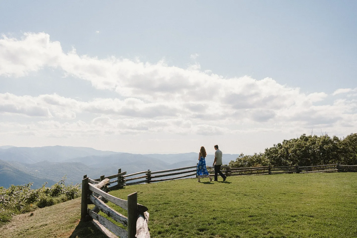 A Surprise Proposal on the Blue Ridge Parkway