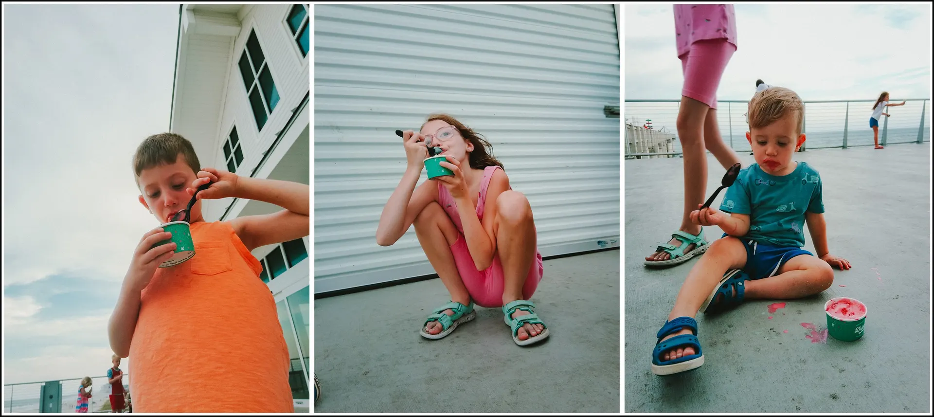 I photographed my vacation with a point and shoot camera and this is how it went.