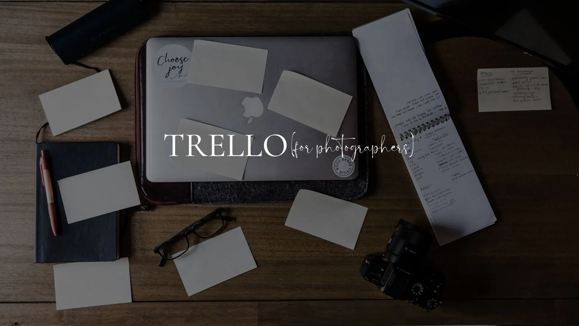 How I use Trello for my photography business