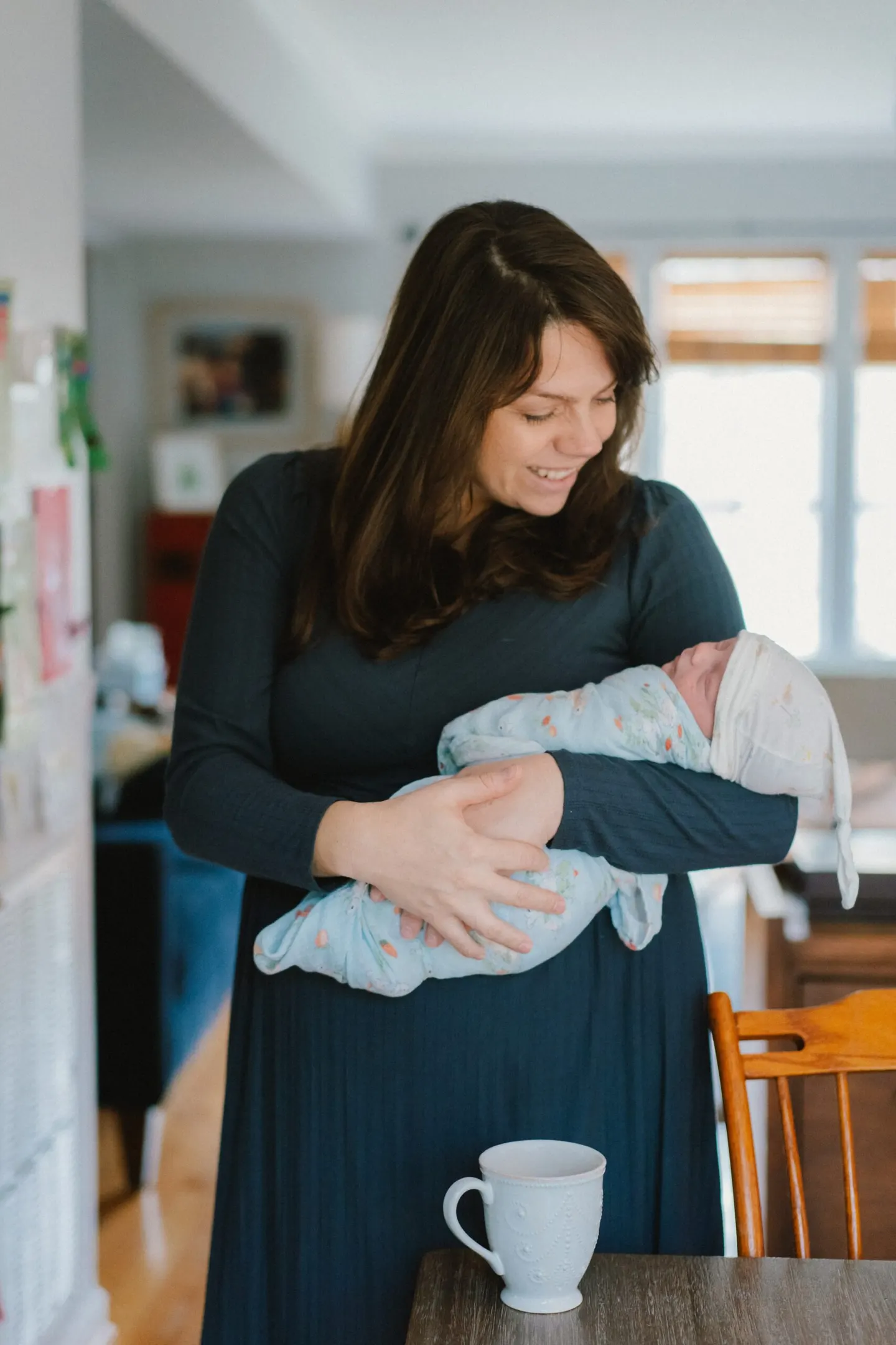 Welcoming baby 3 // Newborn photos at home