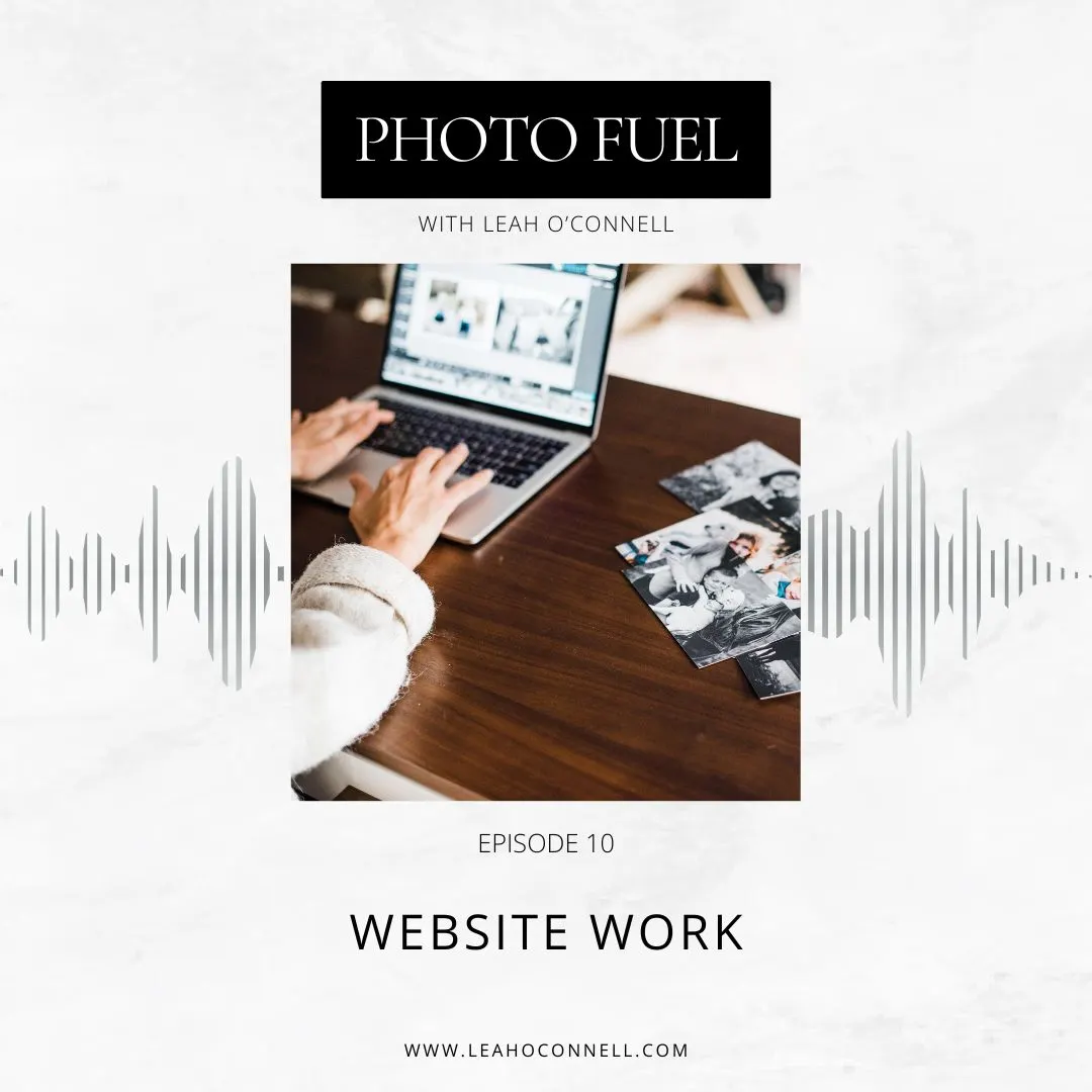 website work as a family photographer